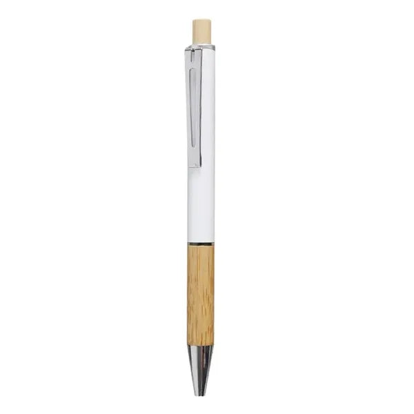 Bamboo Retractable Ballpoint Pen