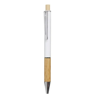 Bamboo Retractable Ballpoint Pen