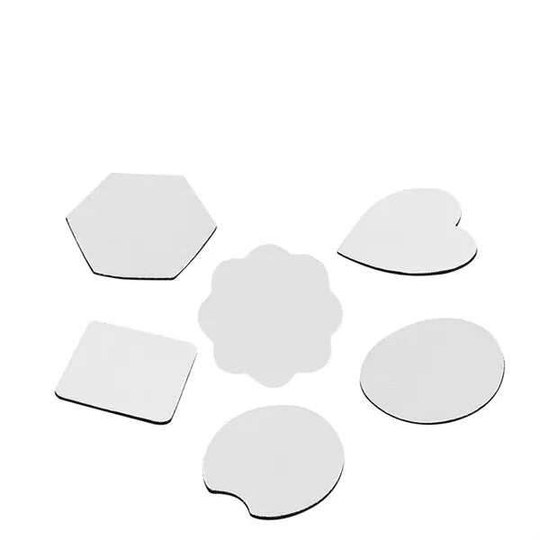 Sublimation Blank Rubber Car Coasters