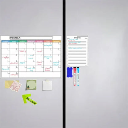 Magnetic Monthly Fridge Calendar