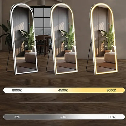 LED Touchscreen Full-Length Mirror