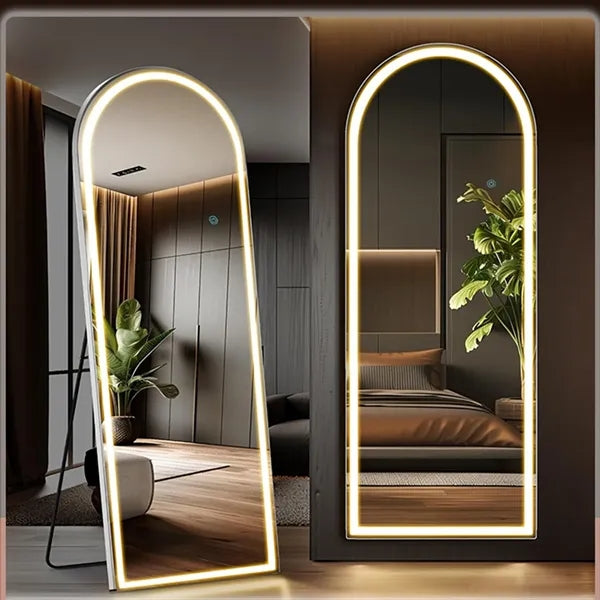 LED Touchscreen Full-Length Mirror