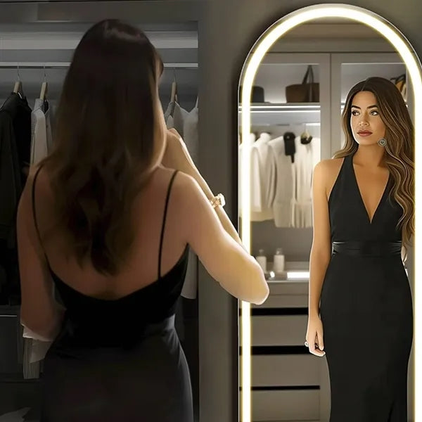 LED Touchscreen Full-Length Mirror