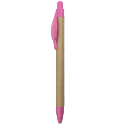 Retractable Paper Tube Ballpoint Pen