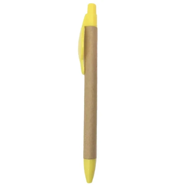Retractable Paper Tube Ballpoint Pen