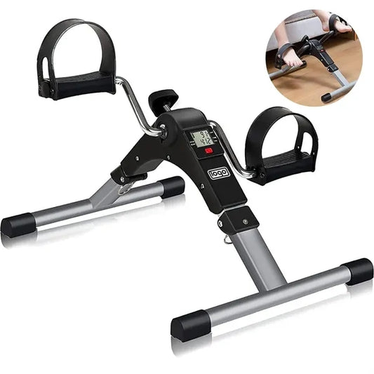 Folding Pedal Exerciser W/ Electronic Display