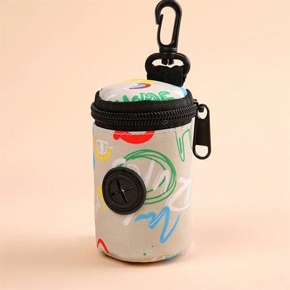 Portable Dog Waste Bag Holder for Outdoor Pet Training