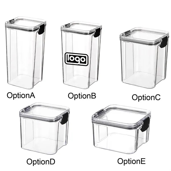 60Oz Kitchen Moisture-Proof Airtight Cereal Storage Jar