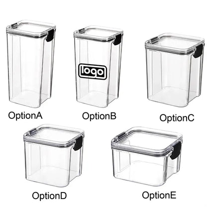 60Oz Kitchen Moisture-Proof Airtight Cereal Storage Jar