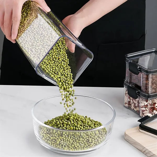 60Oz Kitchen Moisture-Proof Airtight Cereal Storage Jar