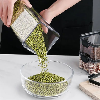 60Oz Kitchen Moisture-Proof Airtight Cereal Storage Jar