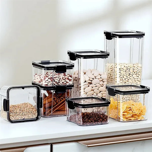 60Oz Kitchen Moisture-Proof Airtight Cereal Storage Jar
