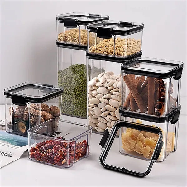 60Oz Kitchen Moisture-Proof Airtight Cereal Storage Jar
