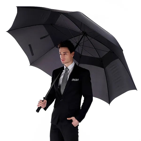 Men’s Automatic Long Handle Umbrella w/ Case