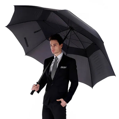 Men’s Automatic Long Handle Umbrella w/ Case