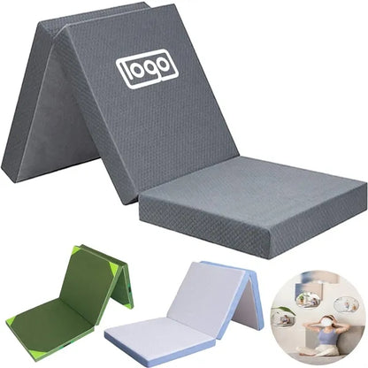 Skin-Friendly Fabric Tri-Fold Mattress Fitness Mat