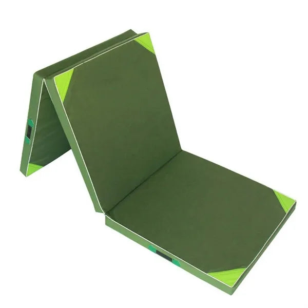 Skin-Friendly Fabric Tri-Fold Mattress Fitness Mat