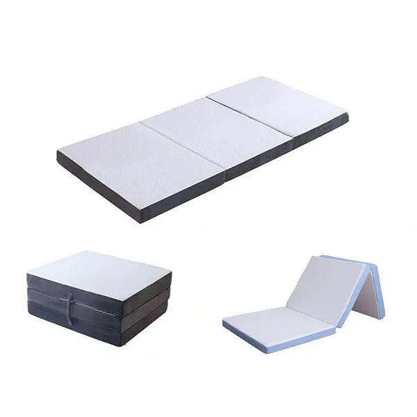 Skin-Friendly Fabric Tri-Fold Mattress Fitness Mat