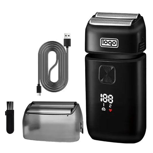 Rechargeable Electric Shaver W/ Led Display