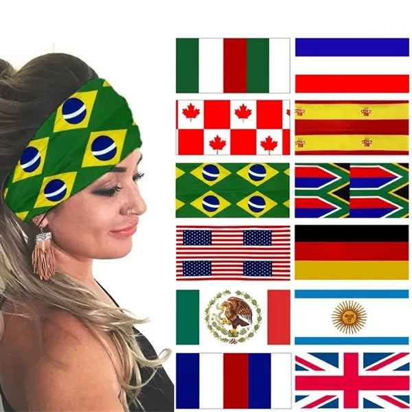 Flag Headbands for Sports