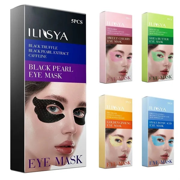 5 Packs Collagen Butterfly Shaped Eye Mask