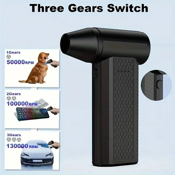 Outdoor Handheld Turbo Fan