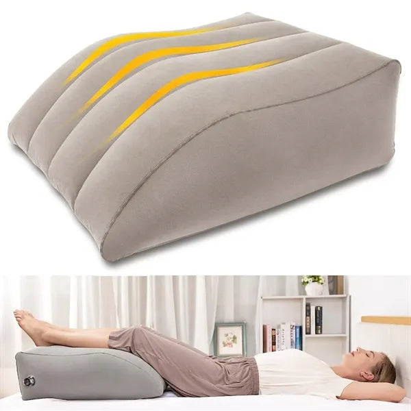 Inflatable Footrest For Relaxation And Fatigue Relief