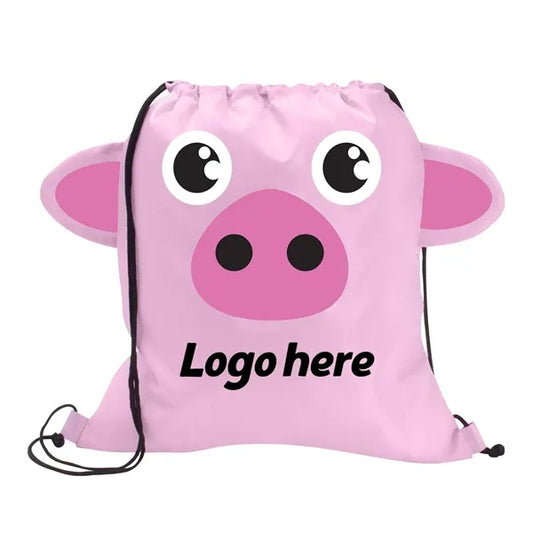 Animals Drawstring Sport Bag