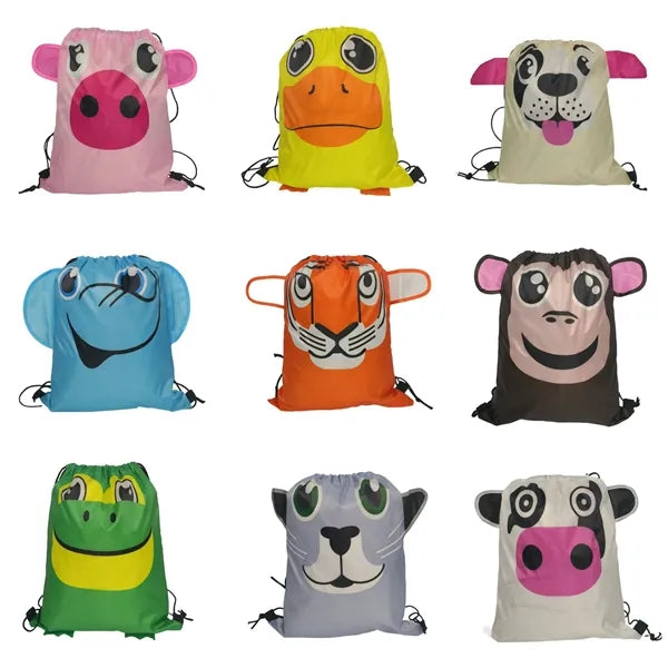 Animals Drawstring Sport Bag