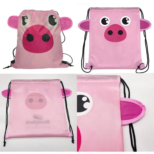 Animals Drawstring Sport Bag