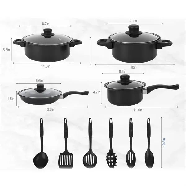 Non Stick Maifan Stone Cookware Set