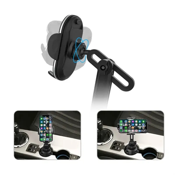Adjustable Car Cup Holder Phone Mount
