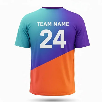 Sublimated Bird Eye Mesh Short Sleeve Stylish T-Shirt