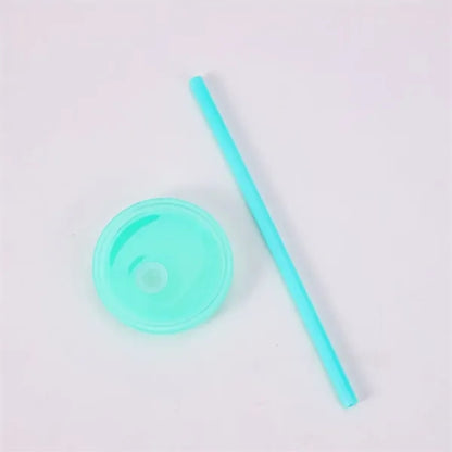 20oz. Double Wall Plastic Cup with Handle and Straw