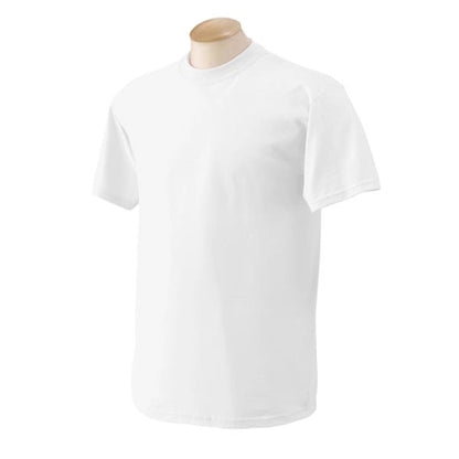 Gildan Heavyweight Cotton Tee - White/Neutral