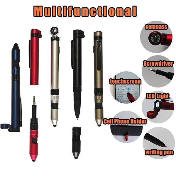 Compass Multifunctional LED Ballpoint Pen
