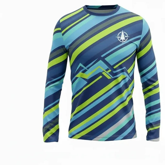 Long Sleeve T-Shirt Sublimation UPF Mesh