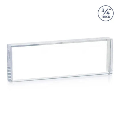 Lancaster Nameplate - Deep Etch