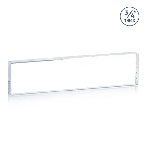 Lancaster Nameplate - Deep Etch
