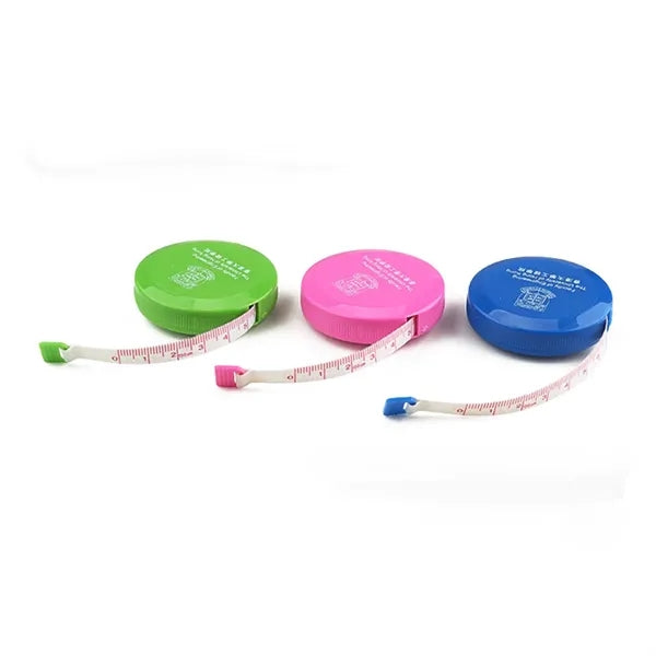 Round Retractable PVC Tape With Auto Lock