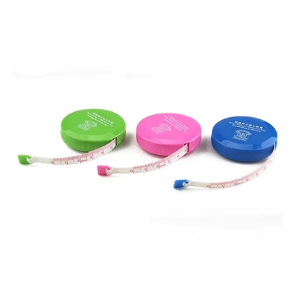 Round Retractable PVC Tape With Auto Lock