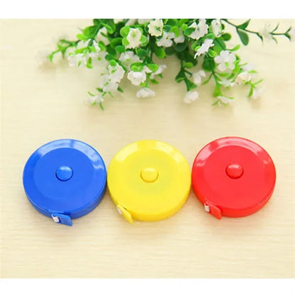 Round Retractable PVC Tape With Auto Lock