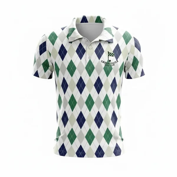 Sublimated Spun Polyester Polo Shirt (Cotton Touch)