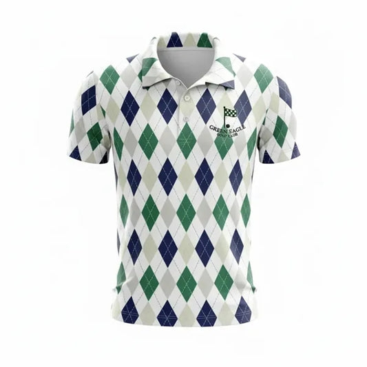 Sublimated Spun Polyester Polo Shirt (Cotton Touch)