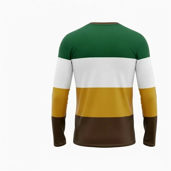 Sublimated Silk Feel Long Sleeve T Shirt Unisex