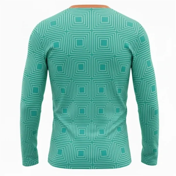 UPF Long Sleeve T-Shirt Unisex Sublimation Interlock
