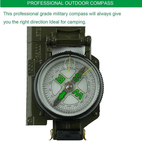 Outdoor Compass for Hunting Camping & Boy Scouts