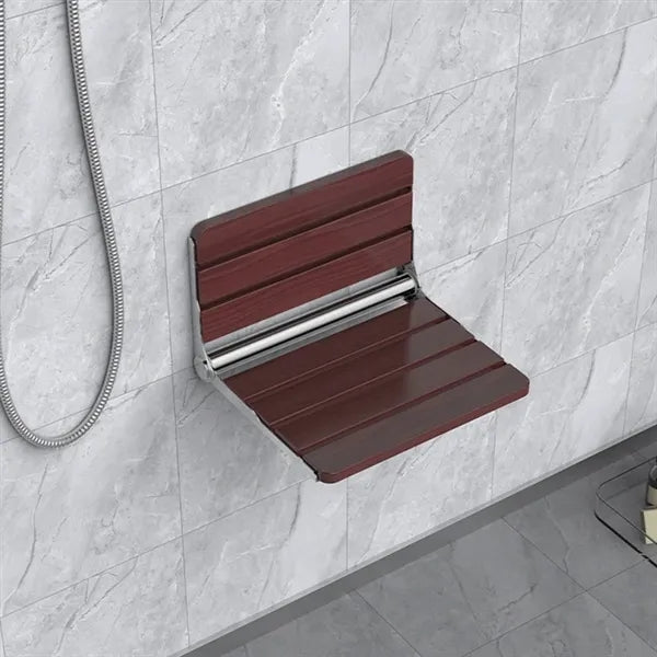 Custom Wall-Mounted Folding Wooden Chair