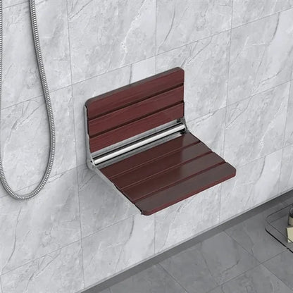Custom Wall-Mounted Folding Wooden Chair