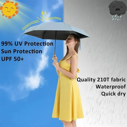 Automatic Folding UV Protection Travel Umbrella